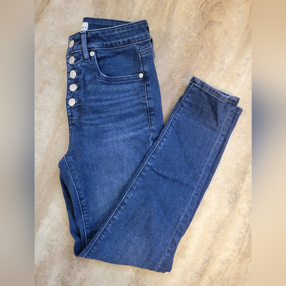 LOFT the Curvy Skinny Jeans SIZE 0